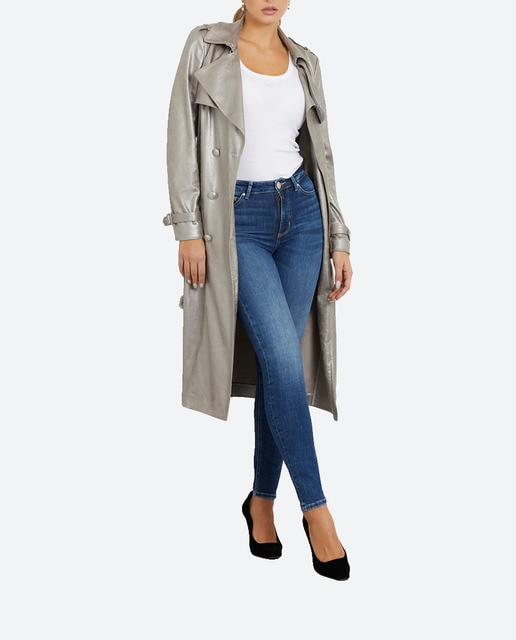 Imagen 0 de Vaquero de mujer skinny con cintura alta.