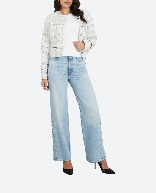 Imagen 0 de Pantalón vaquero wide leg