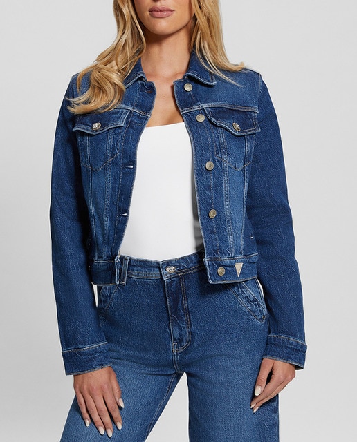 Imagen 0 de Chaqueta vaquera crop