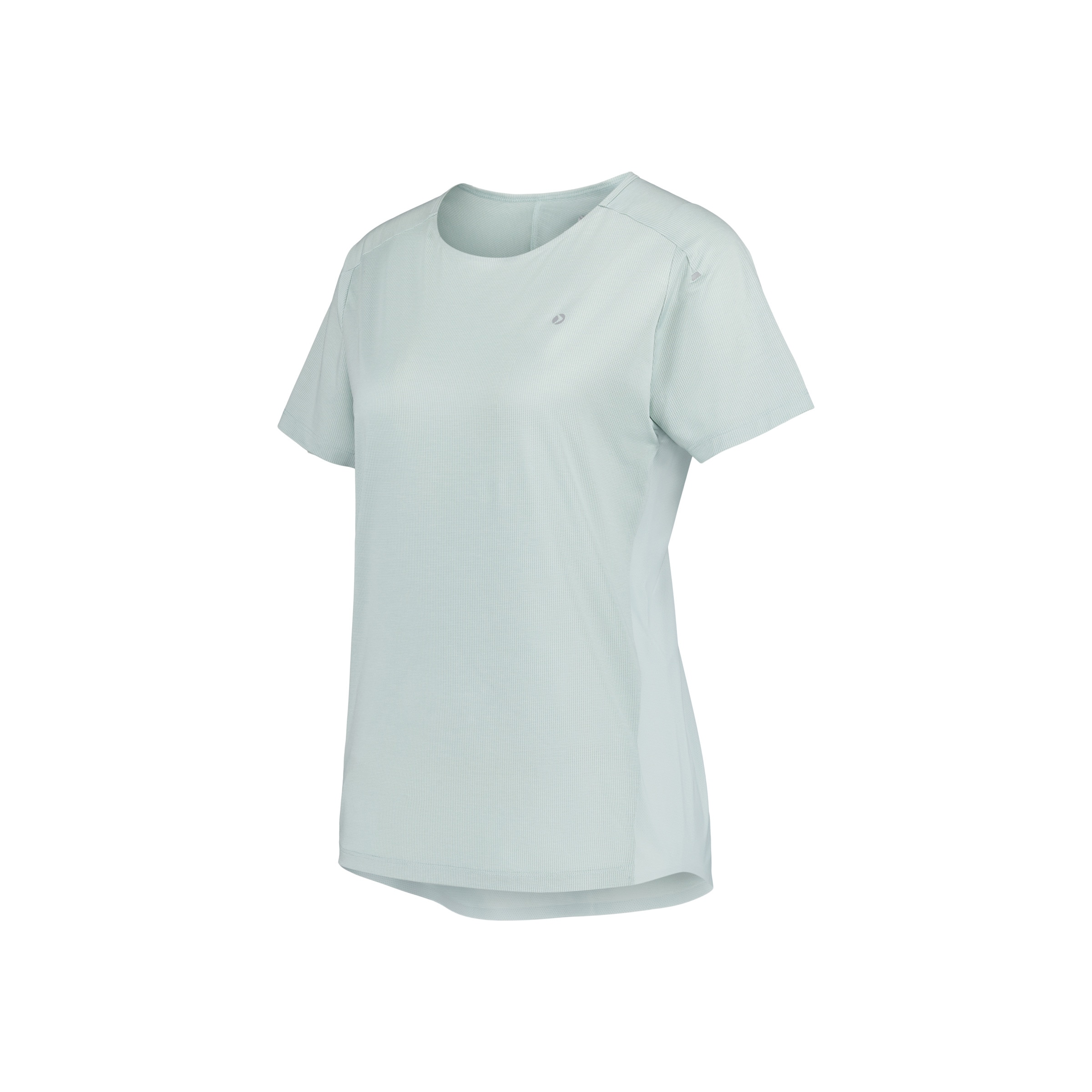 T-shirt de Running de Mulher Verde-claro-4
