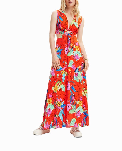 Imagen 0 de Vestido largo cut-outs