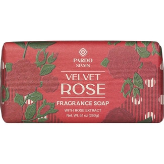 jabón de tocador con extracto de rosas pastilla 260 g - Pardo