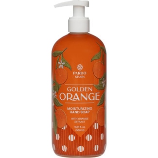jabón líquido de manos con extracto de naranja dosificador 500 ml - Pardo