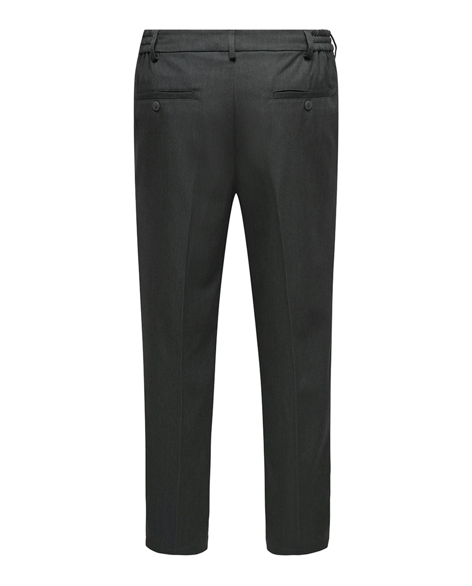 Calças Chino. Tapered Fit Cinzento-escuro-6