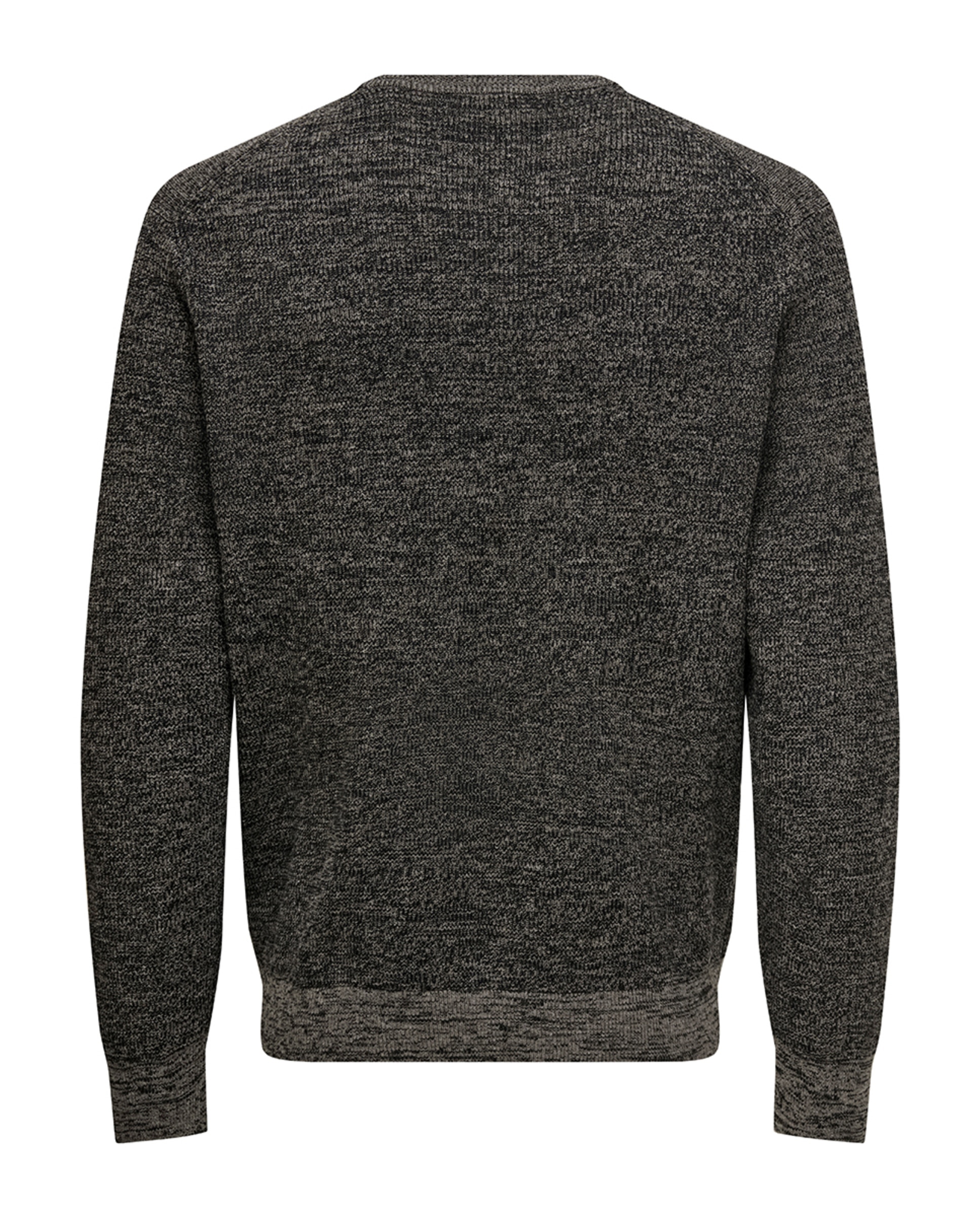 Camisola de Malha Regular Fit Castanho-escuro-6