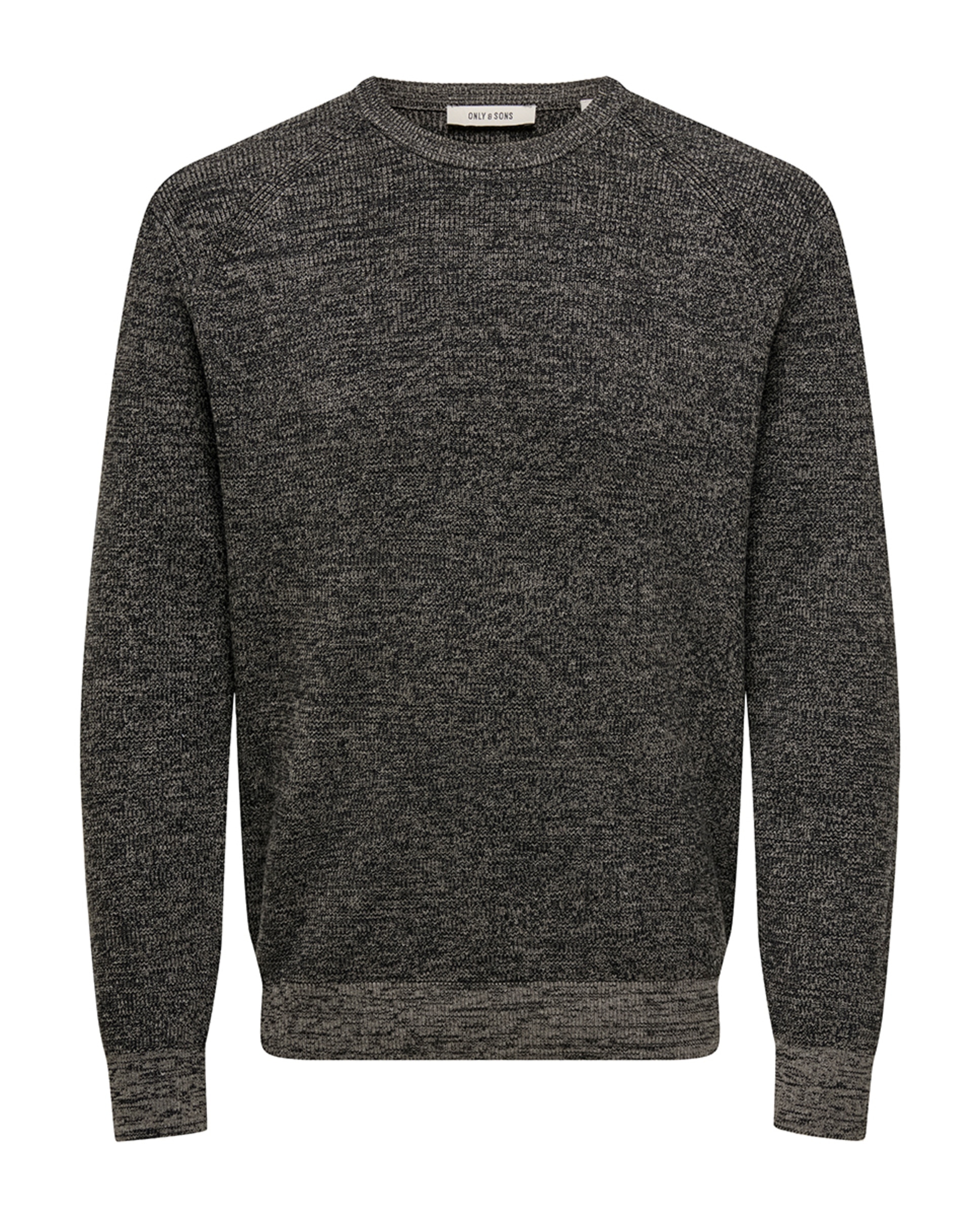 Camisola de Malha Regular Fit Castanho-escuro-5