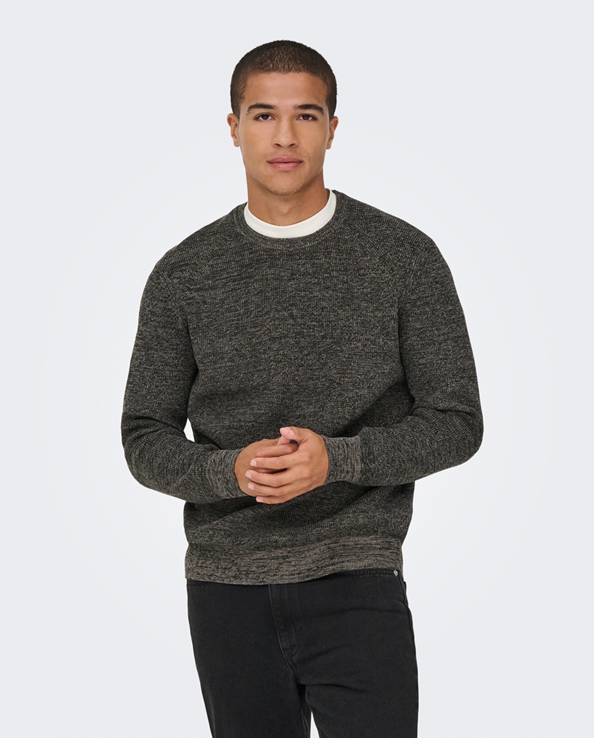Imagem 0 de Camisola de Malha Regular Fit