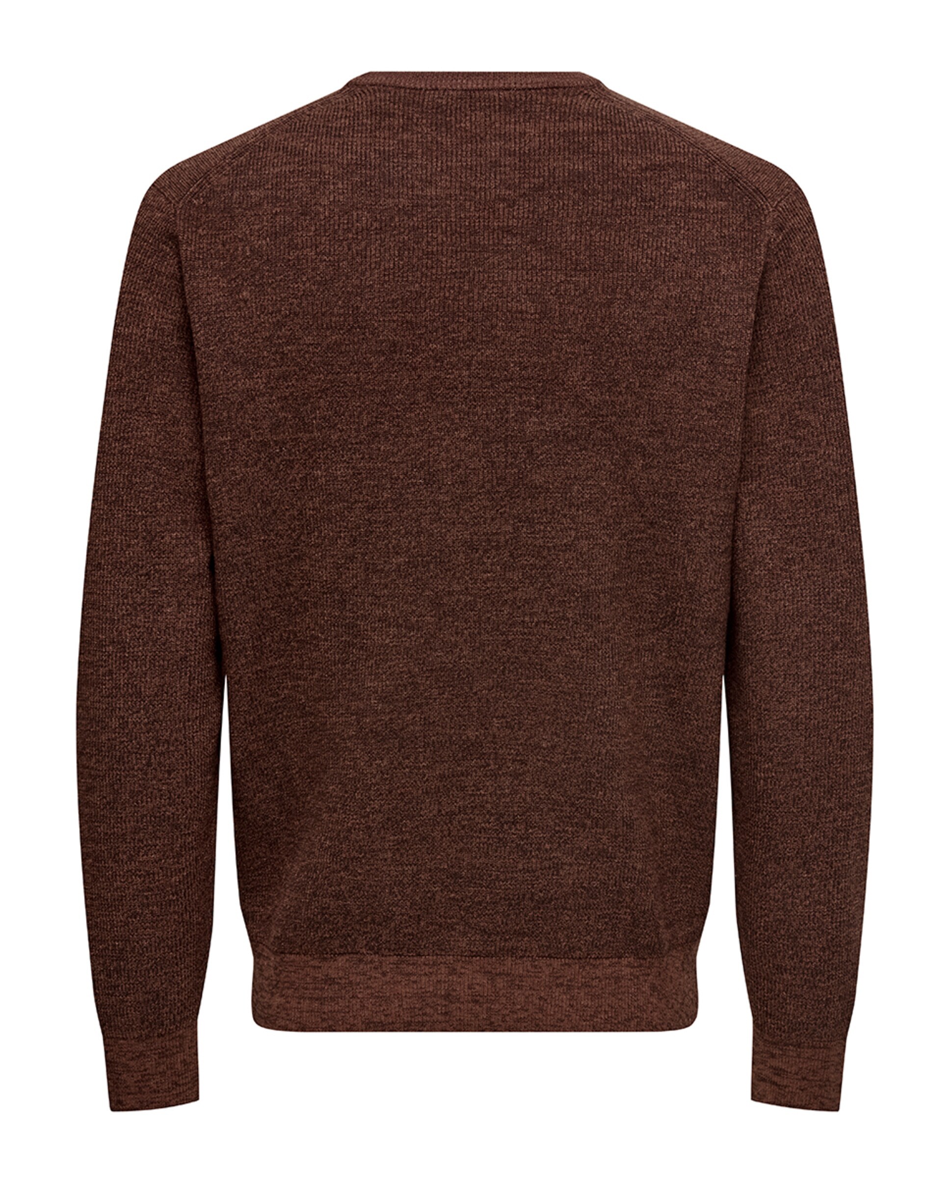 Camisola de Malha Regular Fit Bordeaux-6