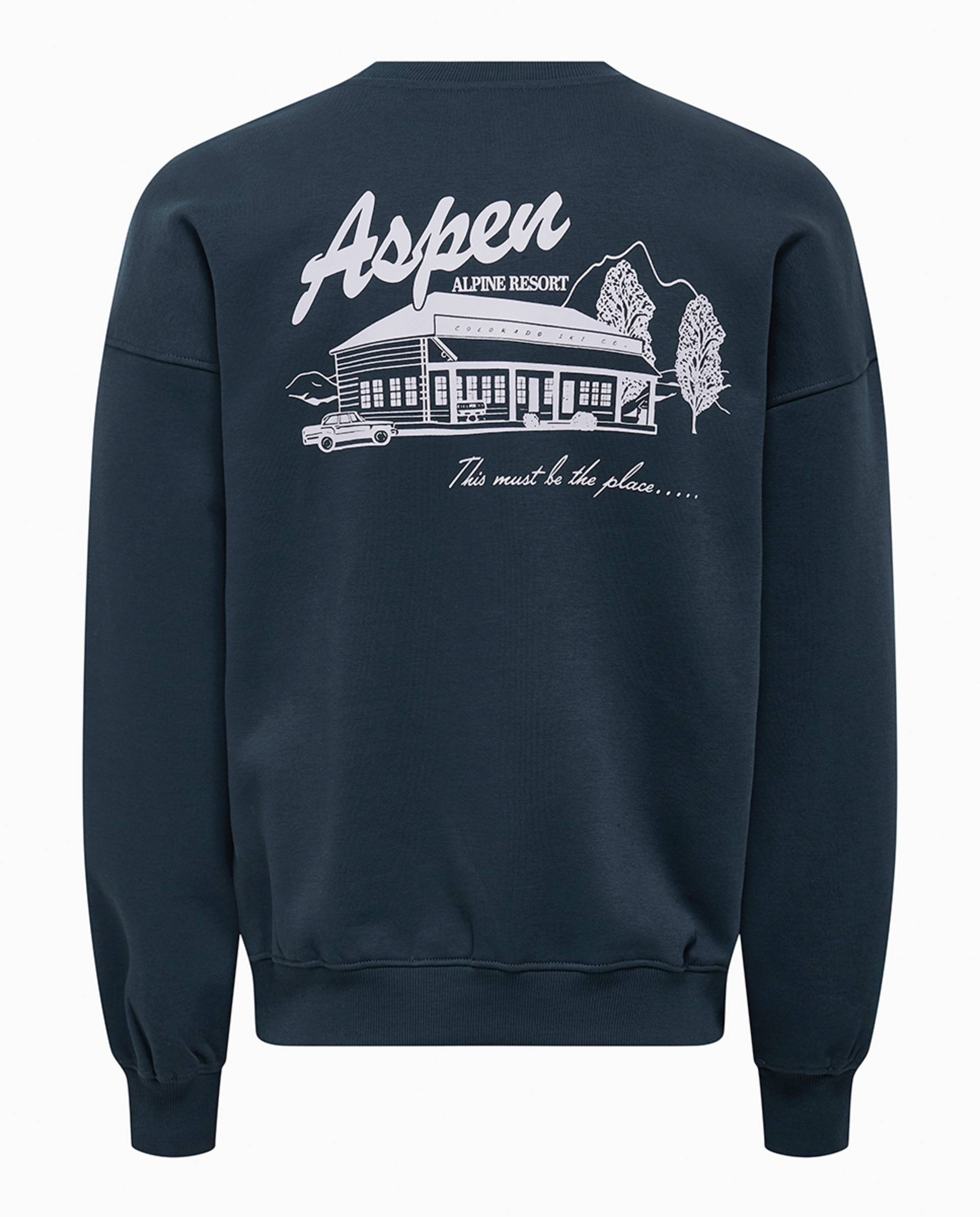 Sweatshirt Regular Fit Azul-6
