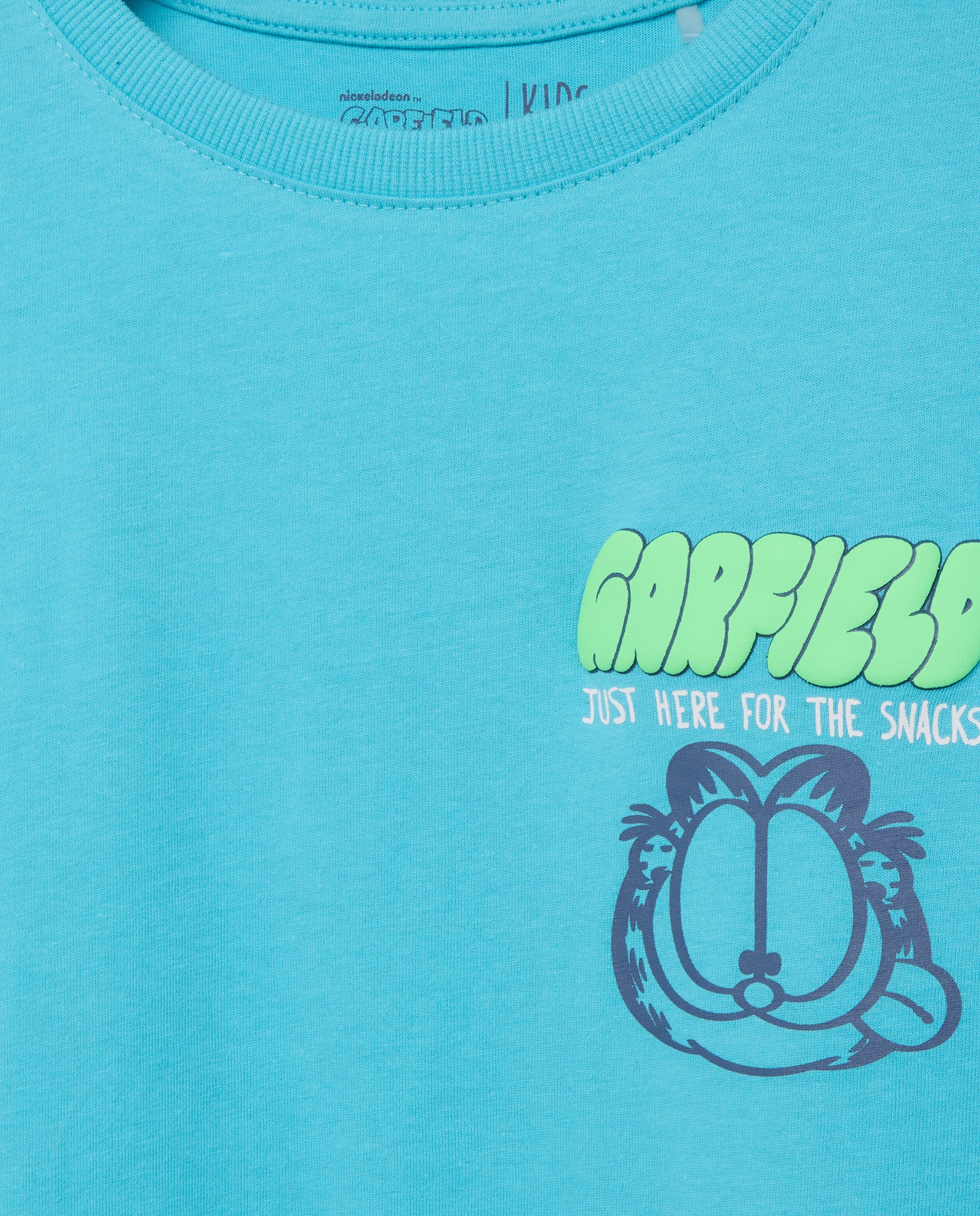 T-shirt de Manga Curta com Estampado Garfield Kids El Corte Inglés Azul-marinho-5