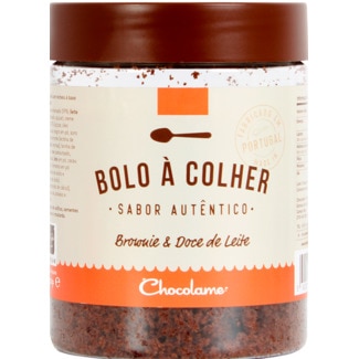 Bolo à Colher Brownie e Doce de Leite unidade 340 g - Chocolame