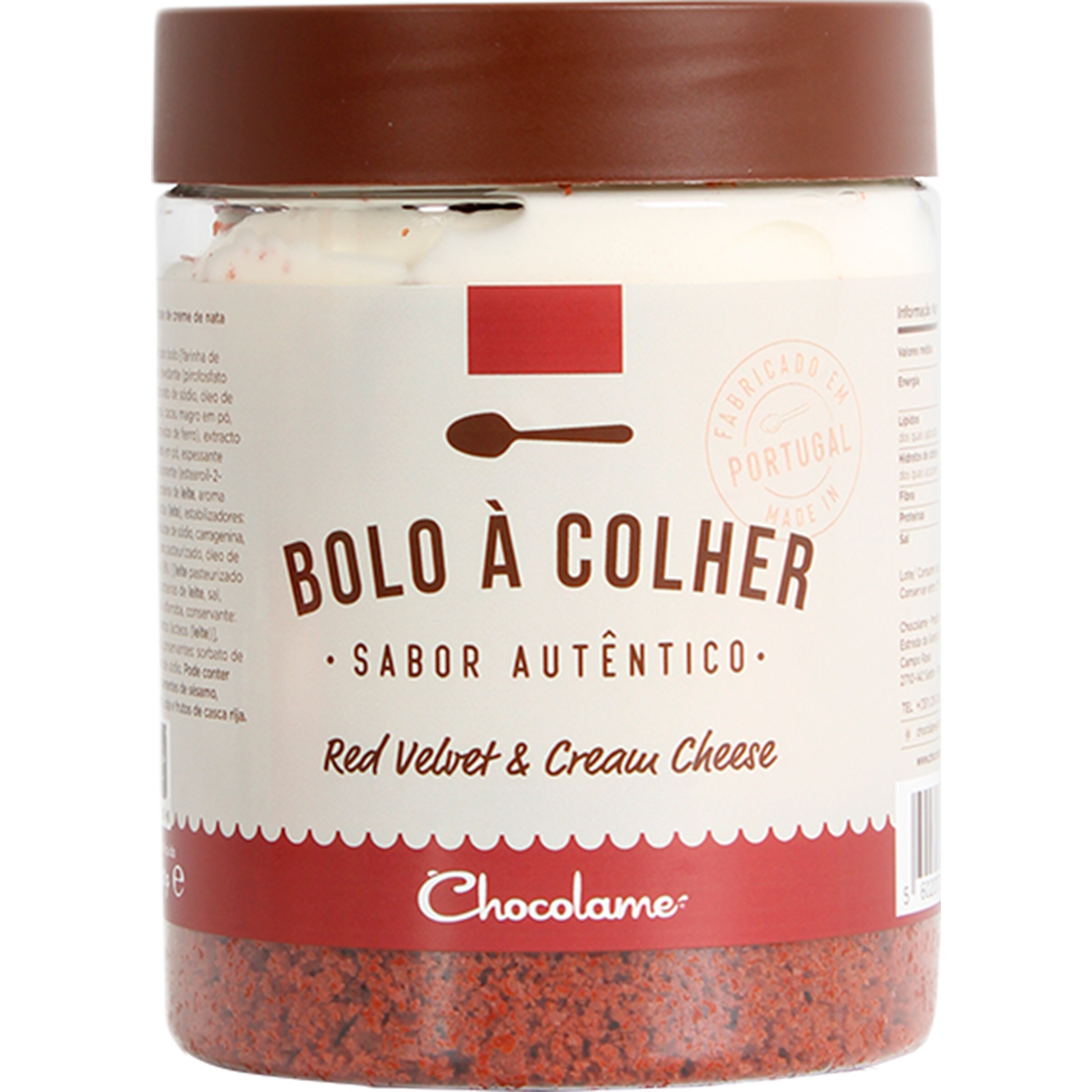 Bolo à Colher Red Velvet e Cream Cheese unidade 240 g