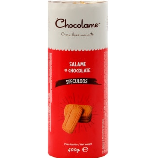 Salame de Chocolate Speculoos embalagem 400 g - Chocolame