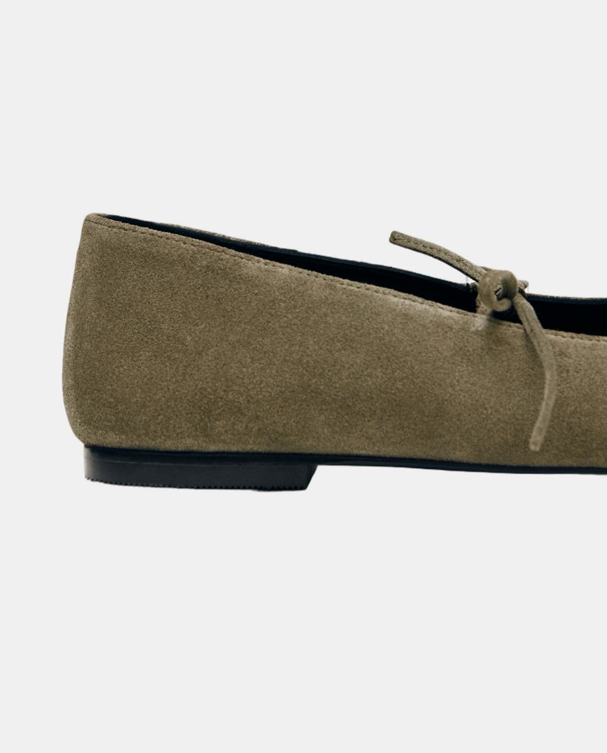 Sway Sabrinas de Camurça - Caqui Verde Musgo-6