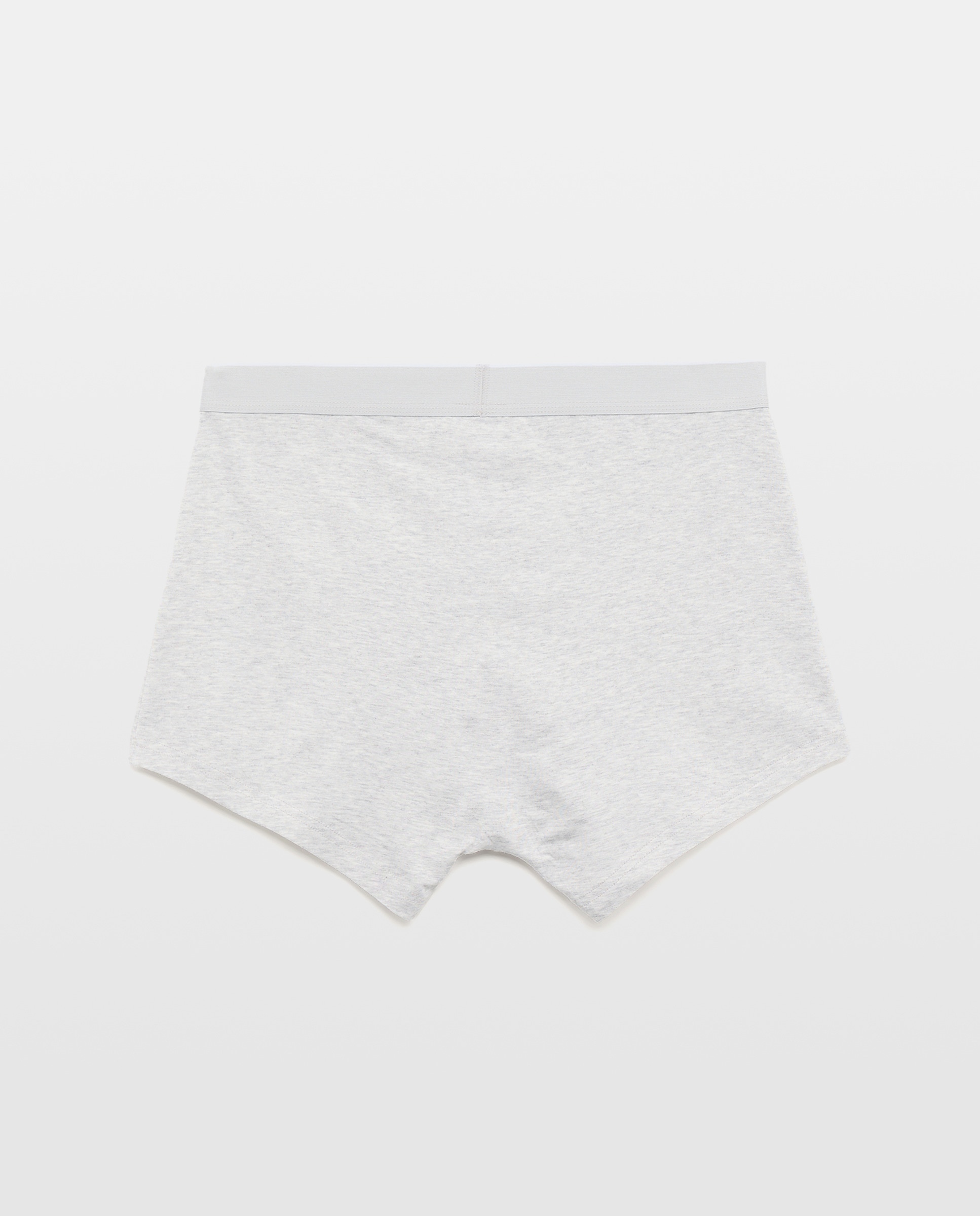 Pack de 3 Boxers de Ponto Liso Preto-2
