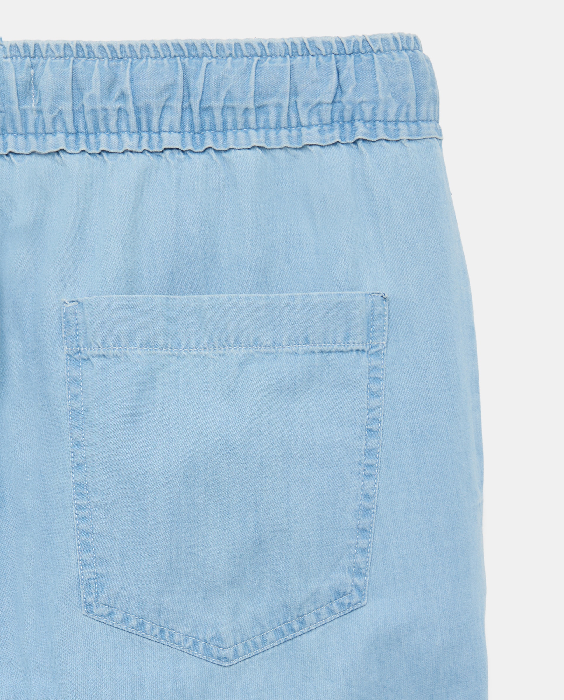 Pantalón light denim de mujer Cerúleo-5
