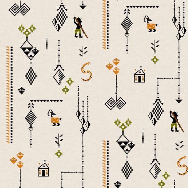 Imagem 0 de Papel de Parede Criollo da Coleção Sarape