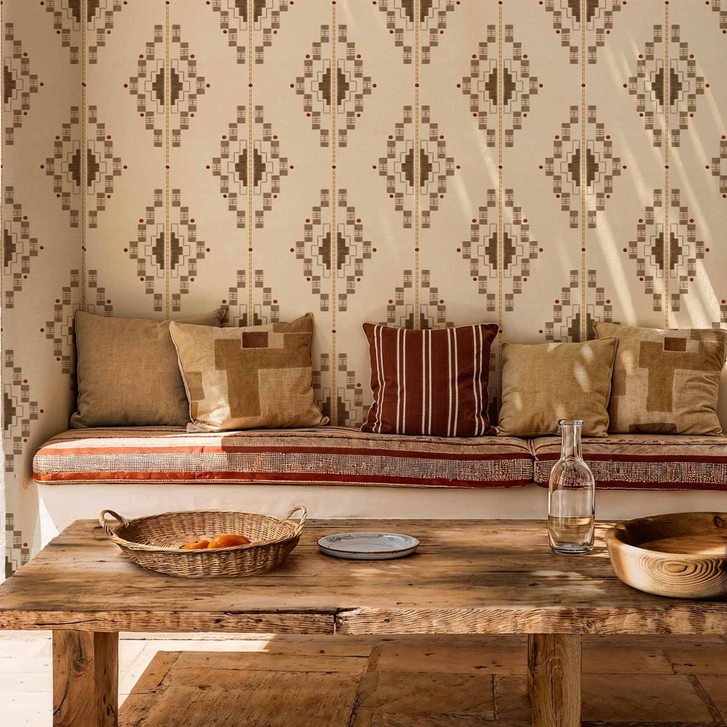 Papel de Parede Andes da Coleção Sarape Areia-2