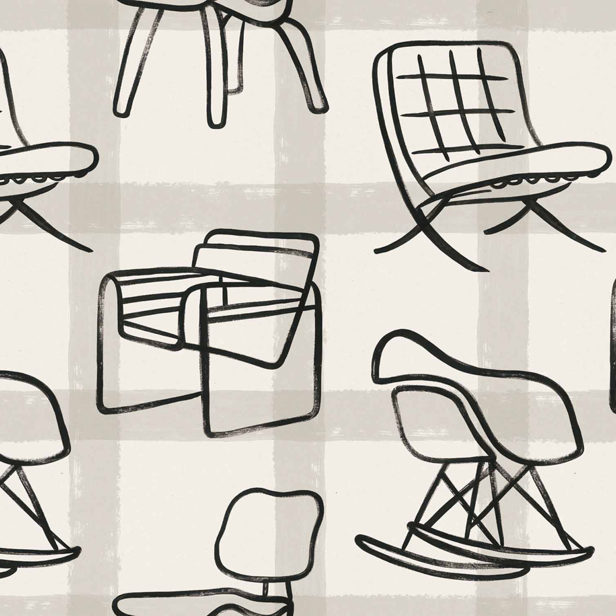 Papel de Parede TNT Icónicos da Coleção Coco Davé ColortheraPills Pérola-1