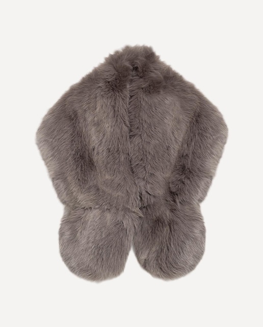 Imagem 0 de Estola Grande com Efeito de Pelo