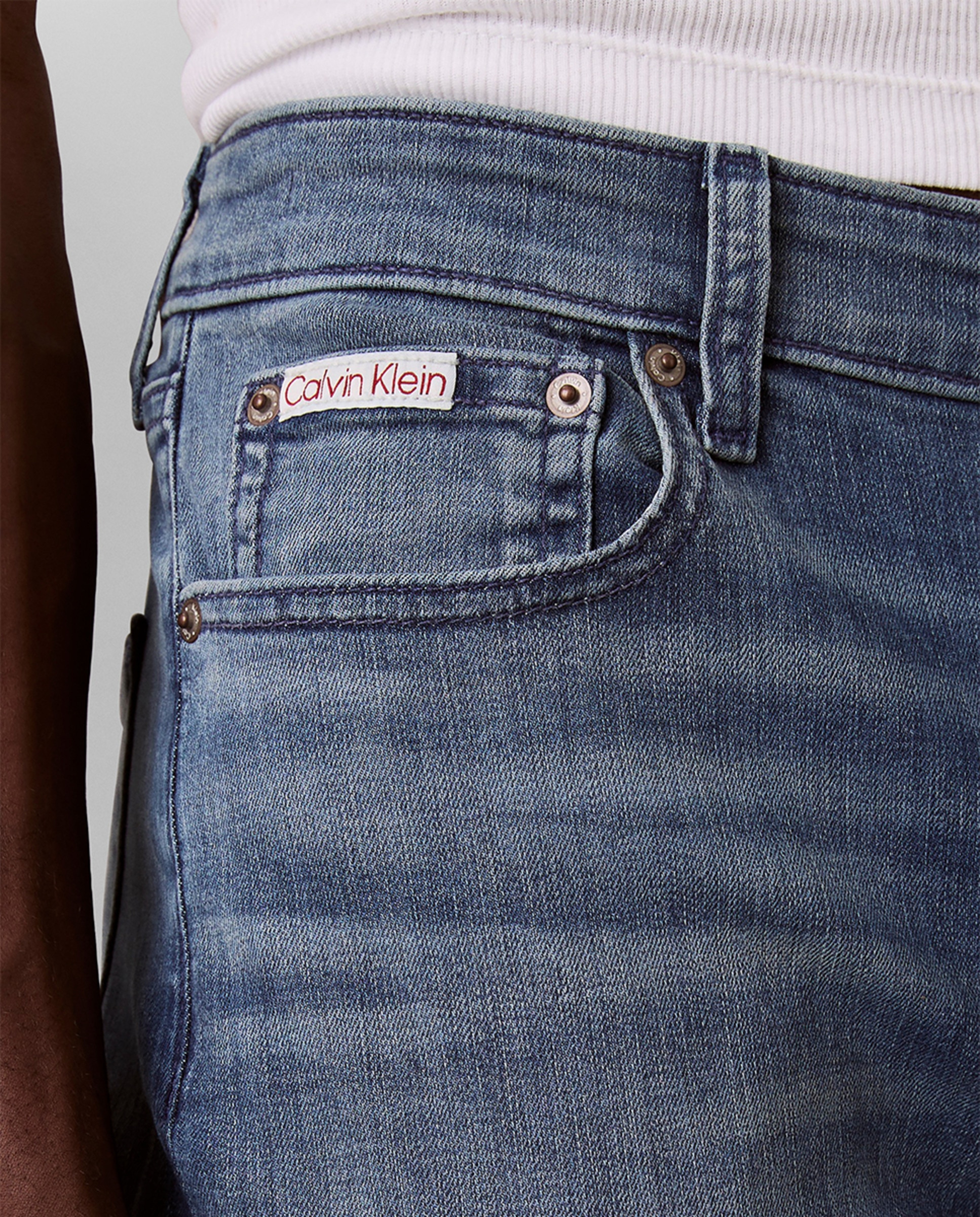 Jeans Slim Taper Fit Azul-6