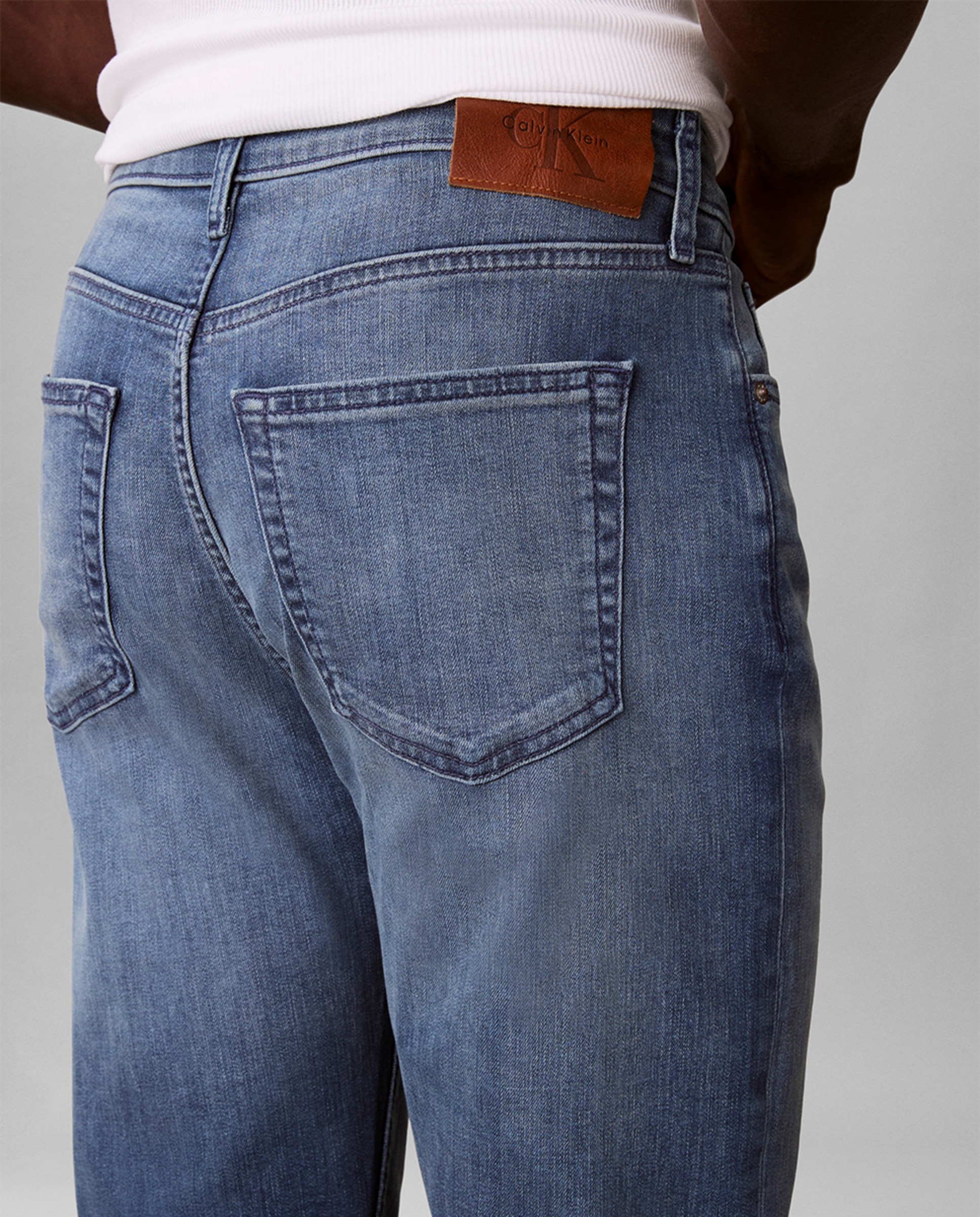 Jeans Slim Taper Fit Azul-4