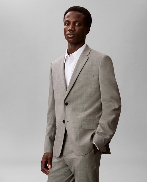 Imagem 0 de Casaco de Fato com Pied-de-Poule