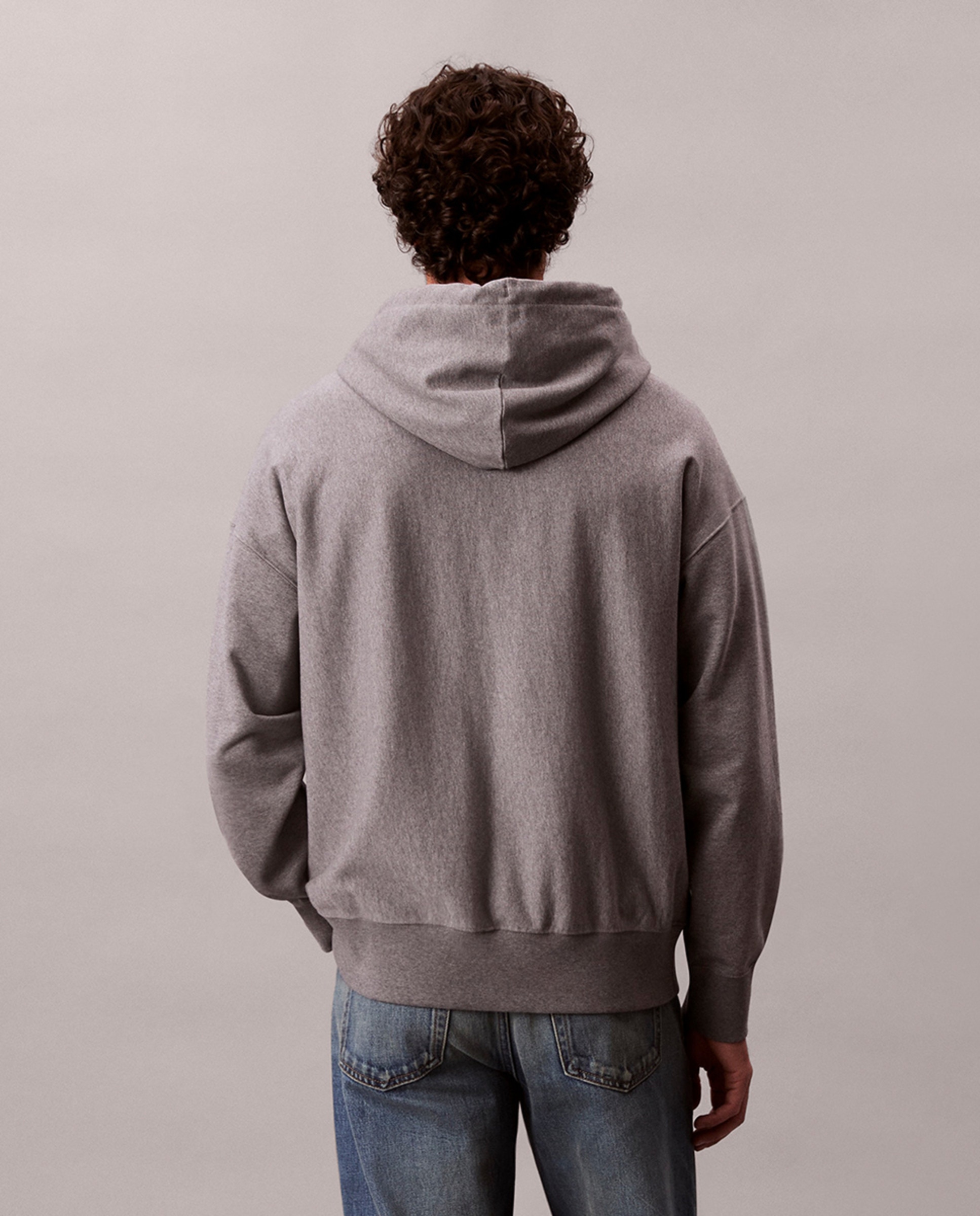Sweatshirt com Fecho de Correr Cinzento-2