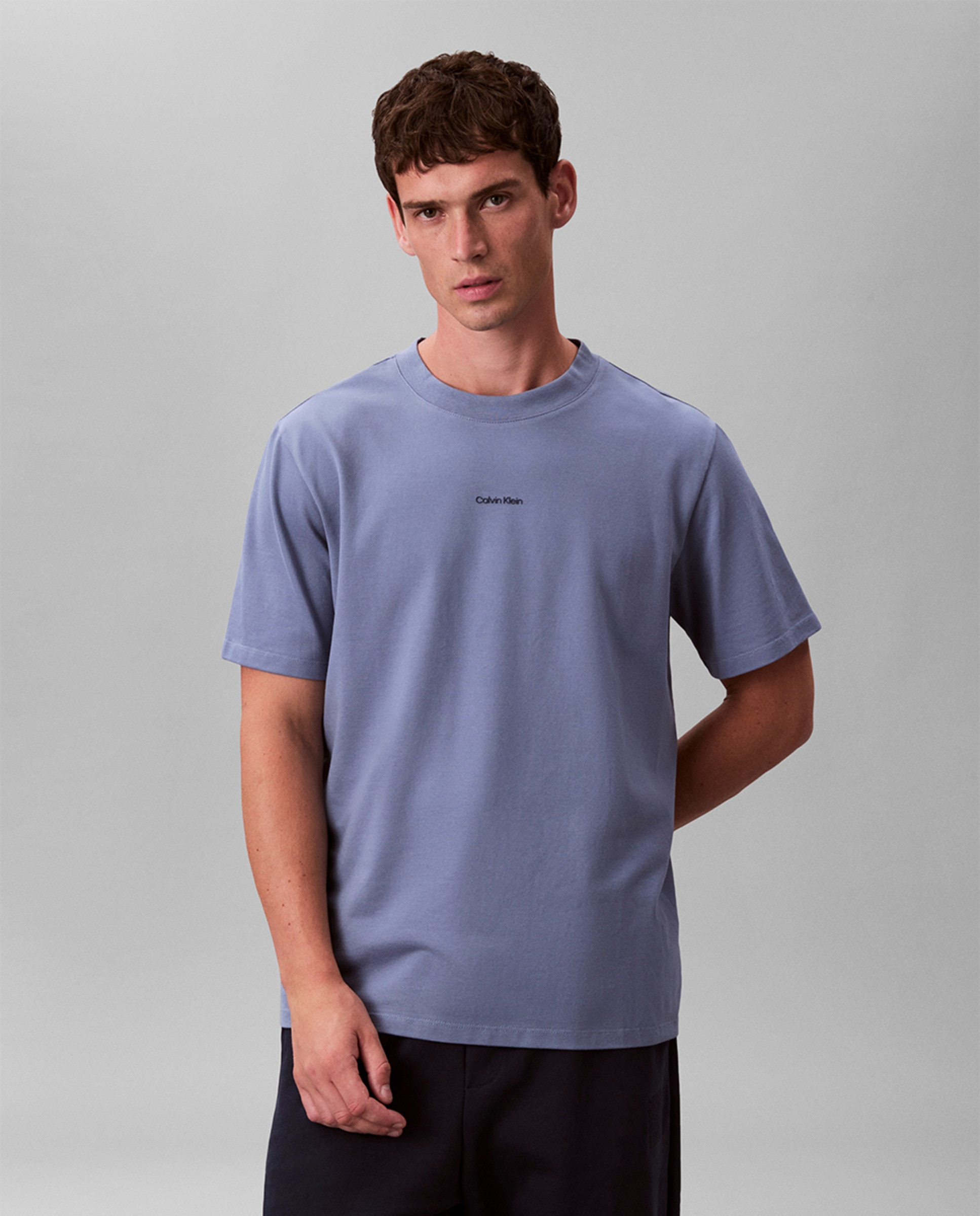Imagem 0 de T-shirt Piqué Stretch com Logótipo Nano