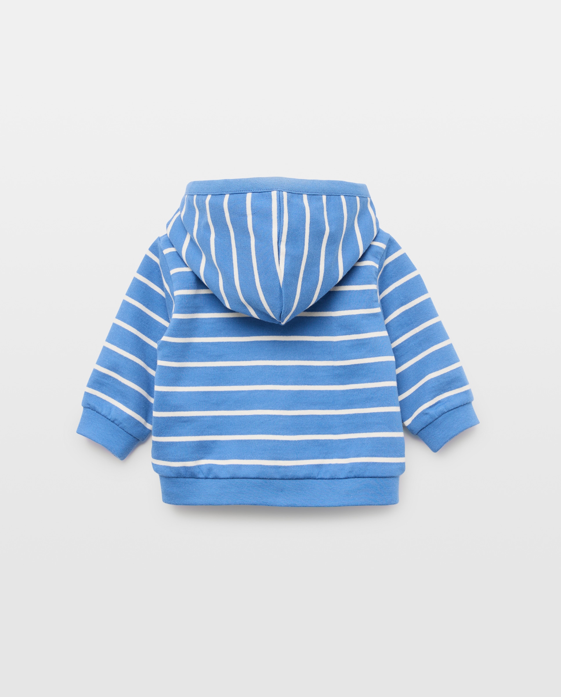 Sweatshirt Básica Fechada de Bebé sem Capuz Baby El Corte Inglés 400 Azul-2