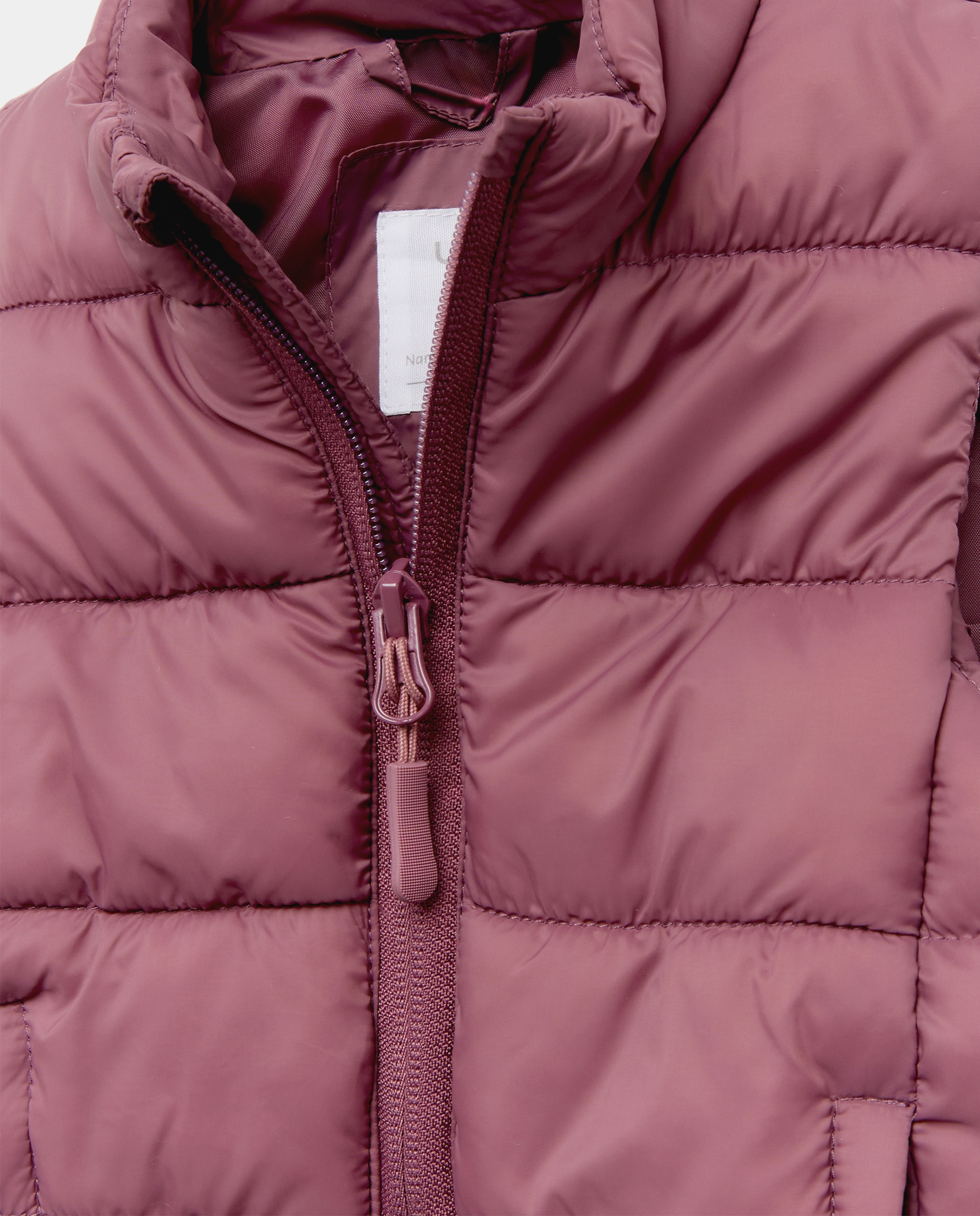 Chaleco de bebé ultraligero reversible Morado-3