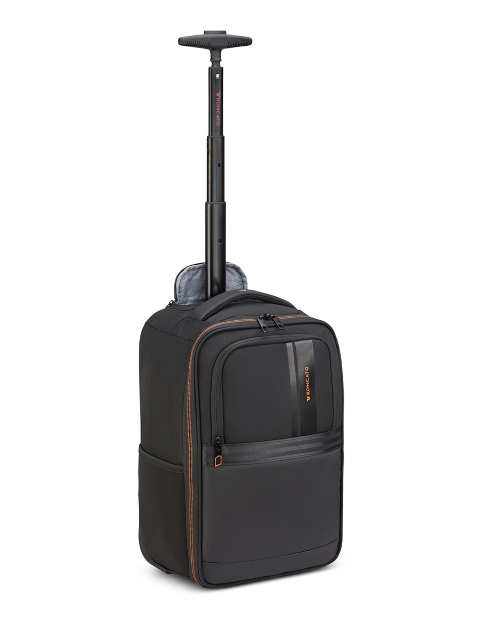 Mochila Trolley de Cabine em Nylon e Poliéster - 20 L Preto-7