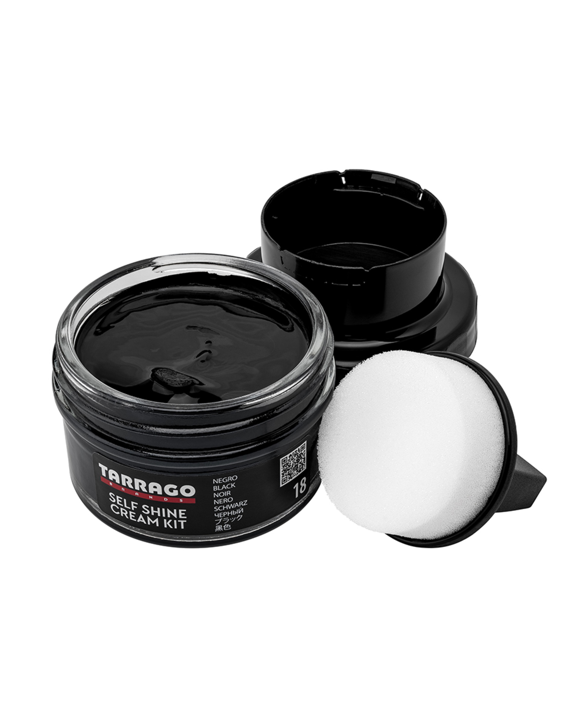 Creme kit Tarrago em frasco 50 ml Nº 18 . Cor preto. Preto-1
