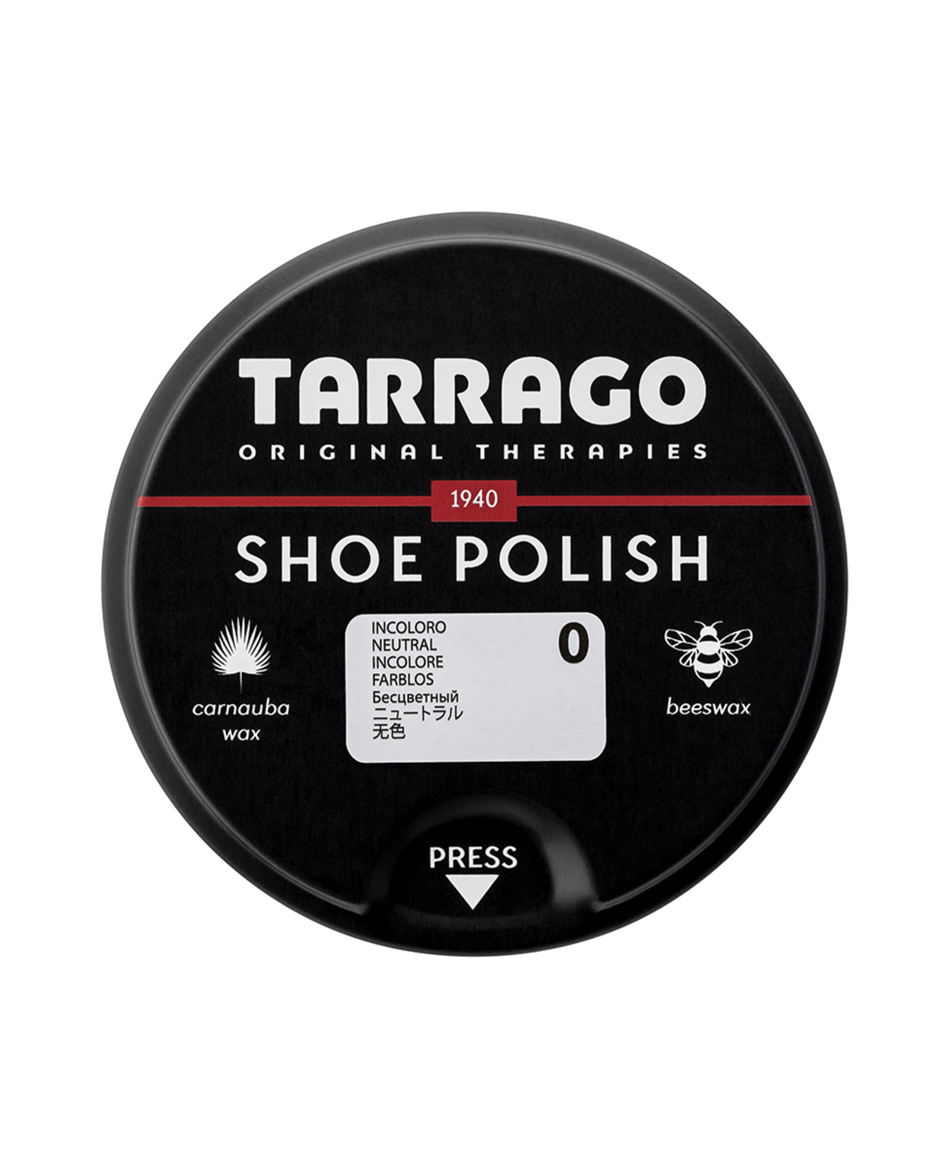 Imagem 0 de Graxa creme Tarrago em lata de 50 ml nº 0. Cor Incolor.