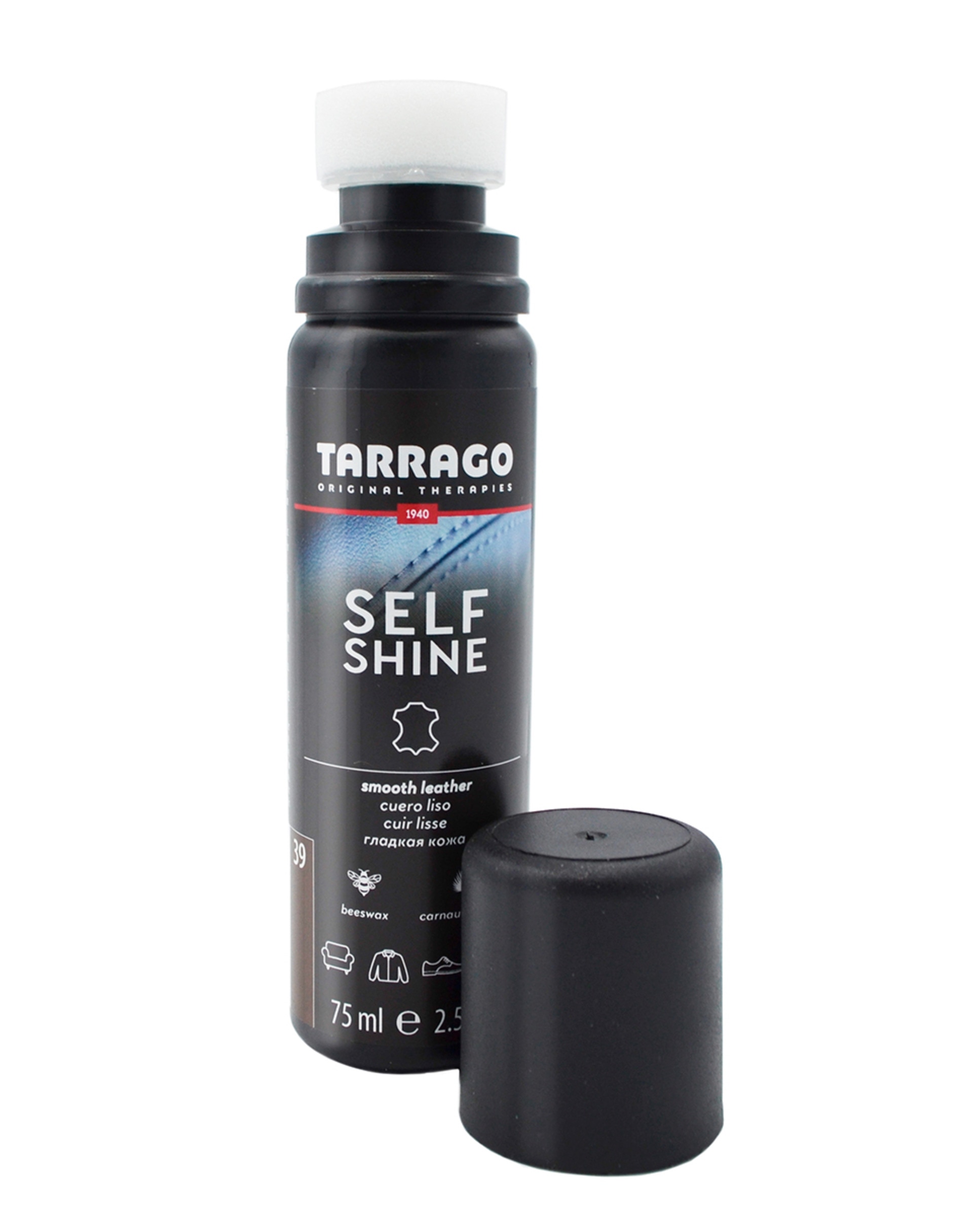 Creme auto brilhante Tarrago de 75 ml n º 39. Cor castanho claro Castanho-1