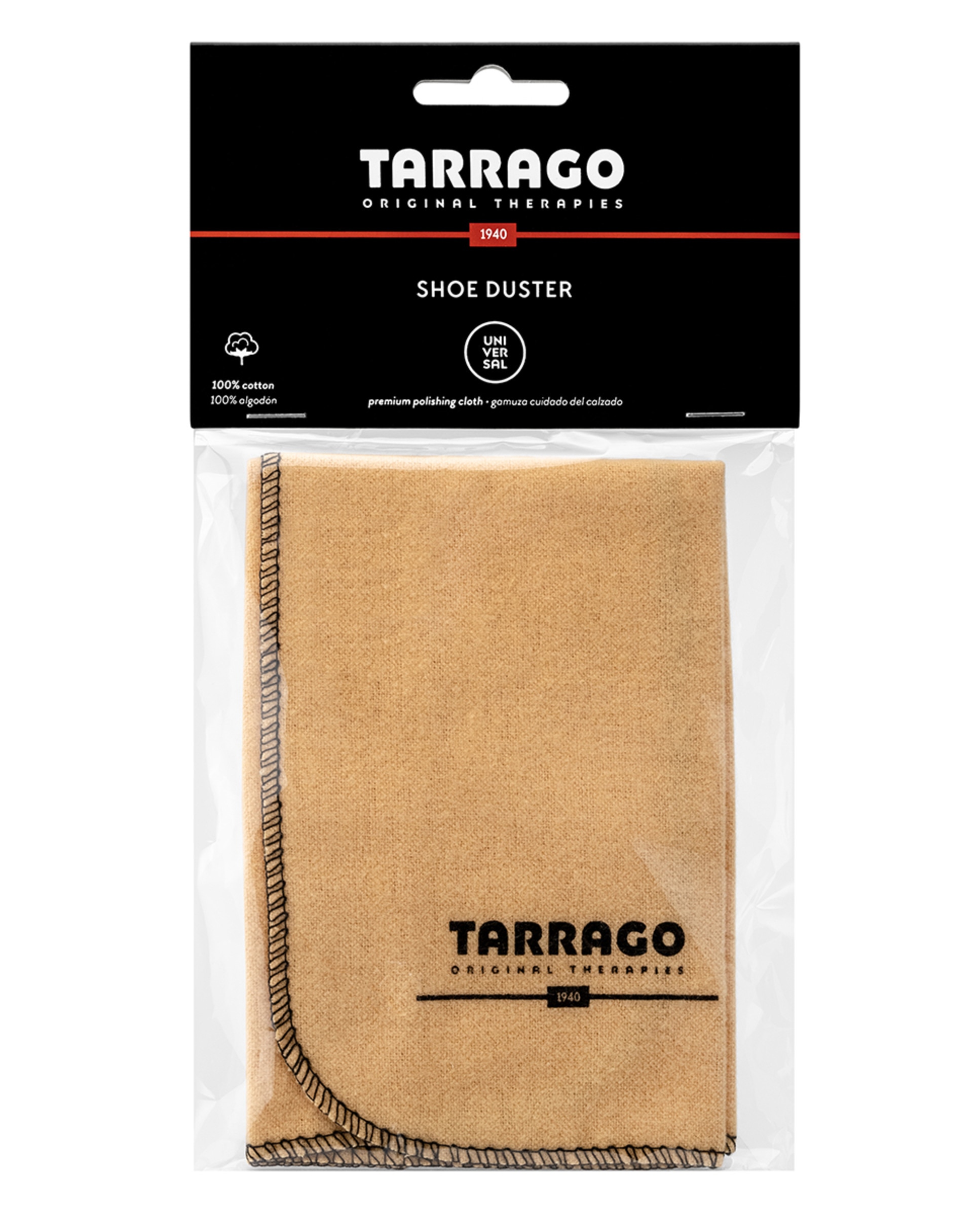 Imagem 0 de Camurça de limpeza Tarrago de algodão em cor natural