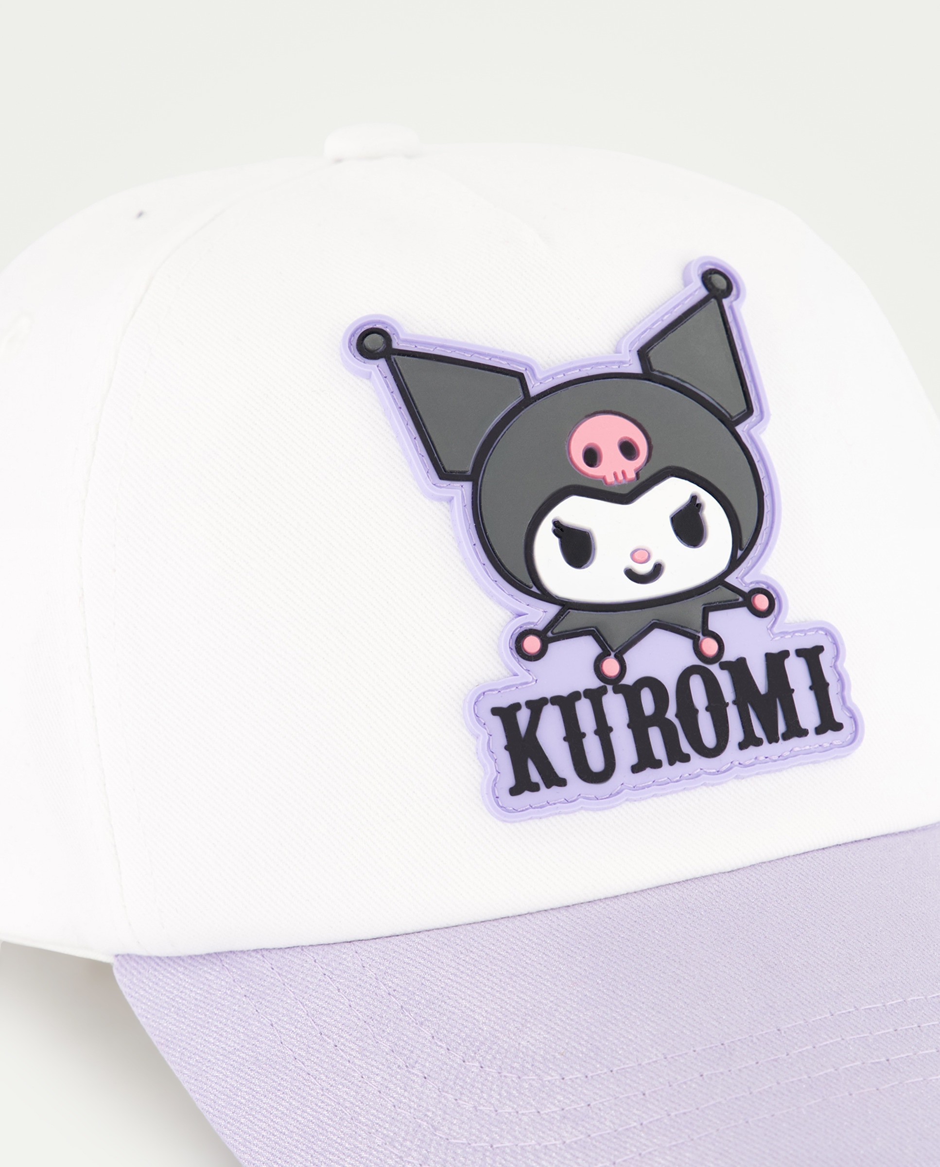 Boné Kuromi Branco-2