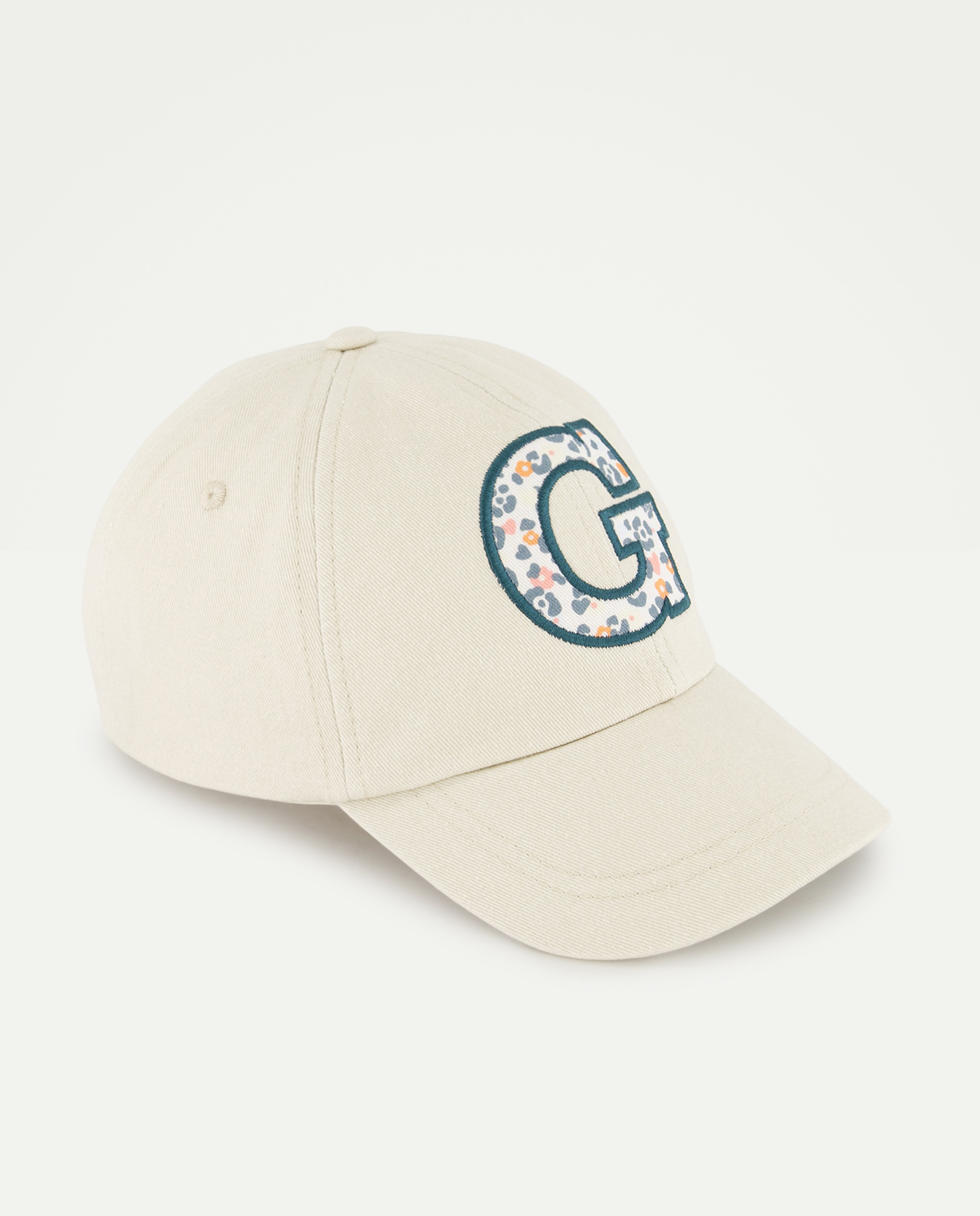Boné com Letra G Bege-1