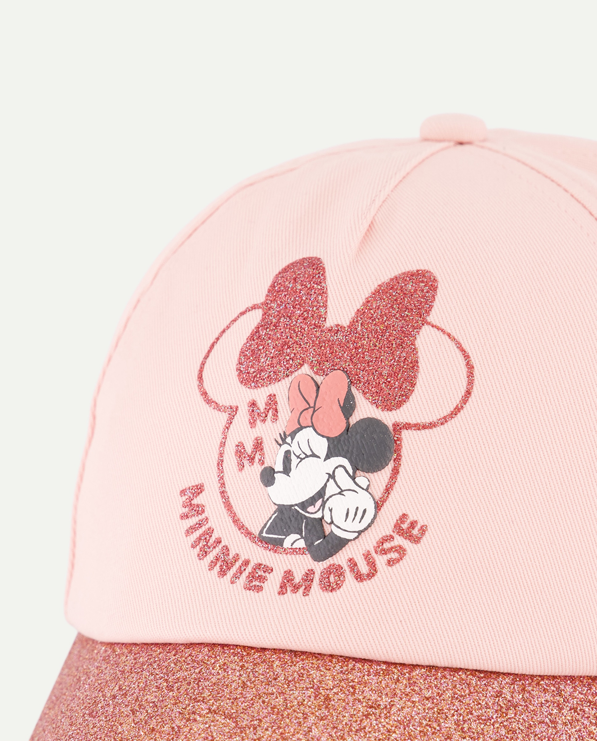 Boné Minnie com Glitter 200 Rosa-2