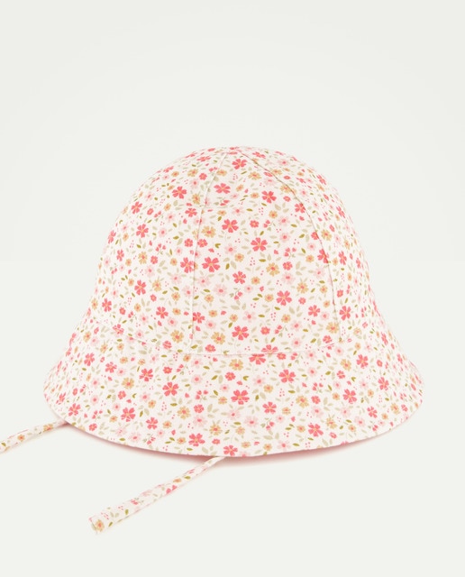 Imagem 0 de Gorro Reversível de Bebé com Estampado Floral