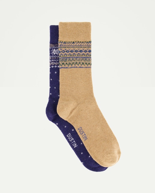 Imagem 0 de Caixa de 2 Pares de Meias Grossas