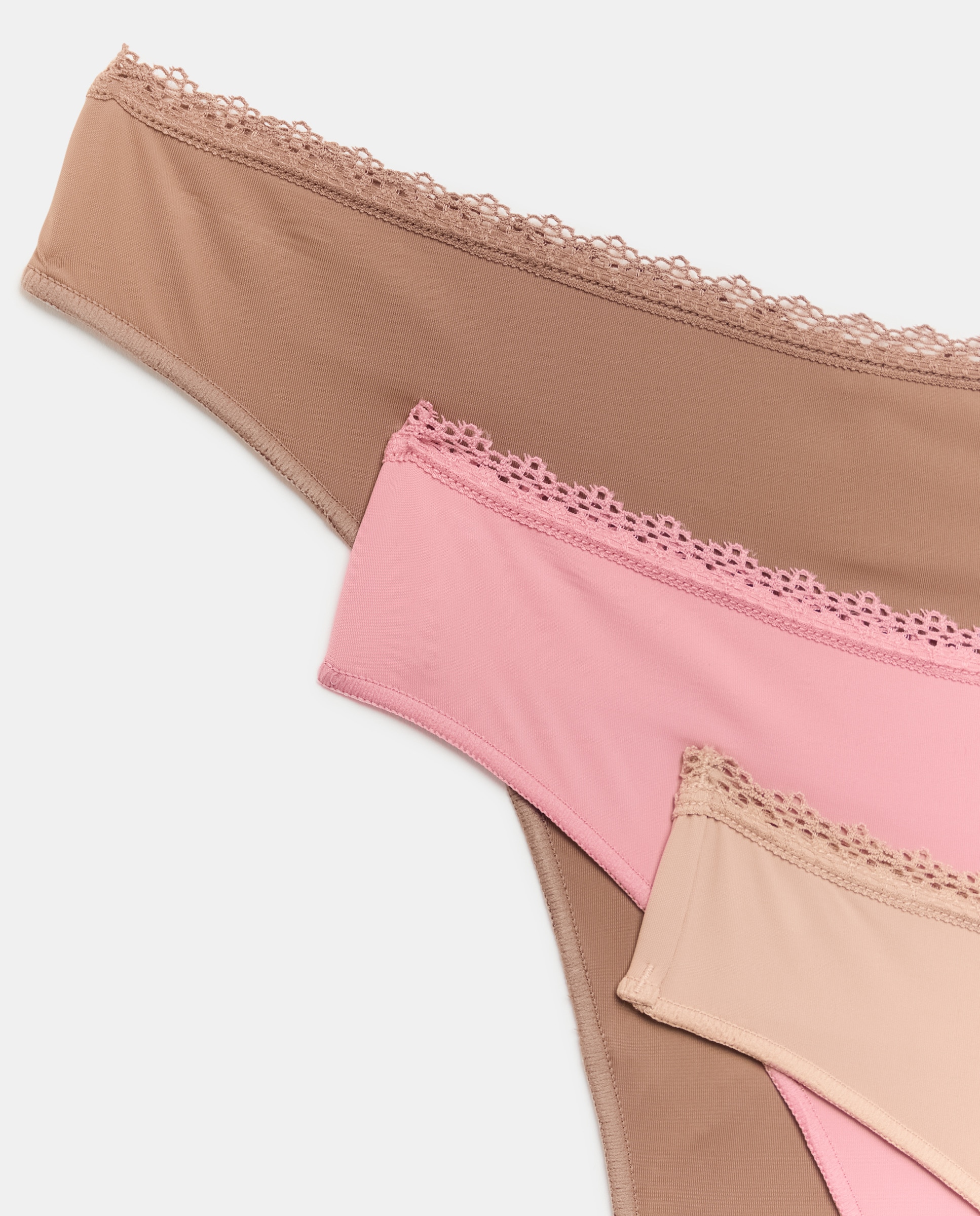 Pack de 3 Cuecas com Detalhe de Elástico 790 Bronze-4