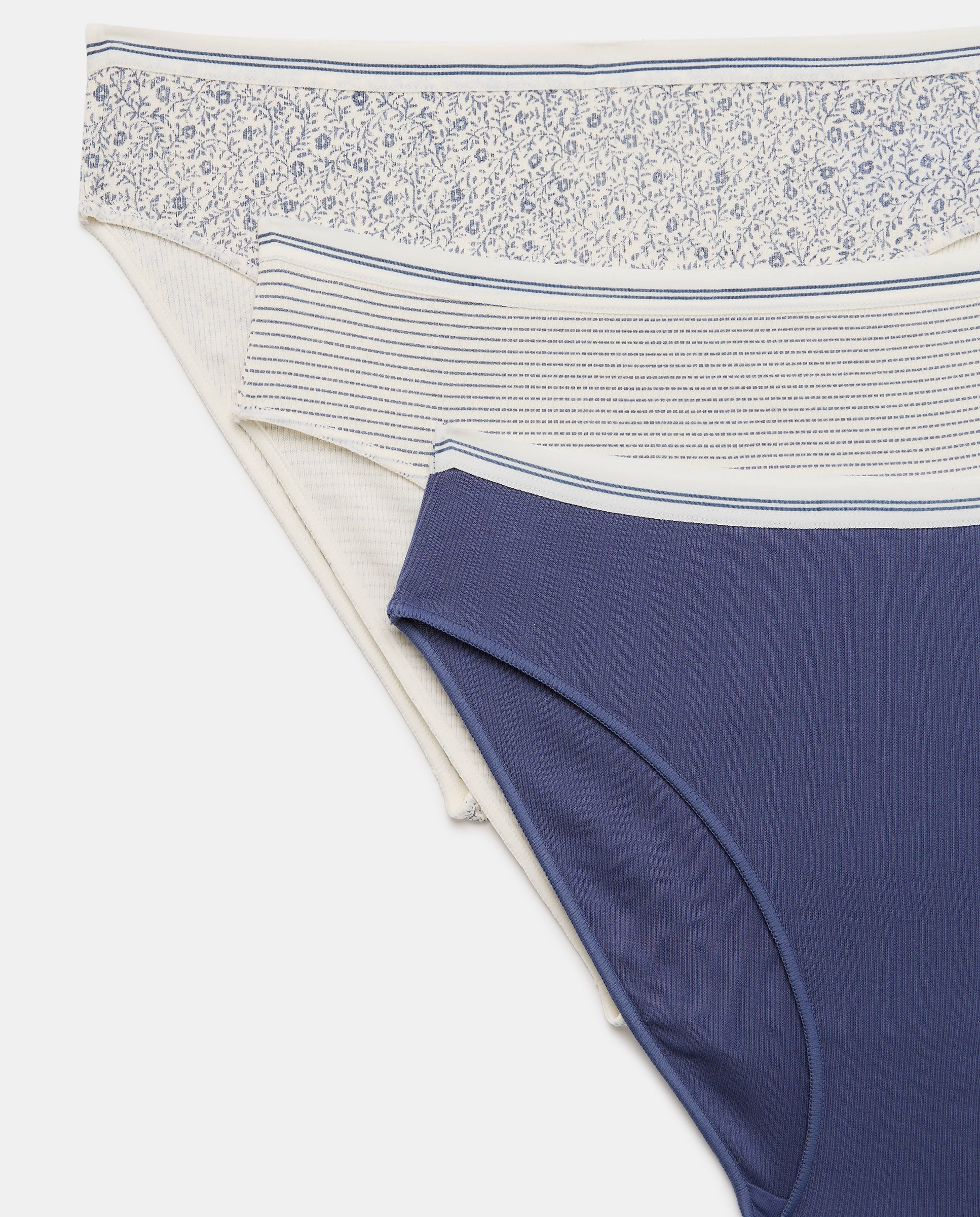 Pack de 3 Cuecas com Textura Azul-marinho-4
