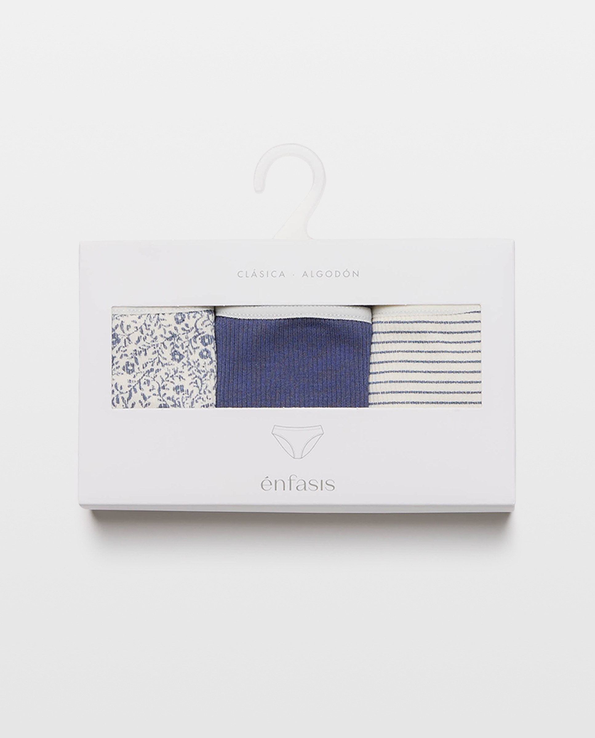 Pack de 3 Cuecas com Textura Azul-marinho-6
