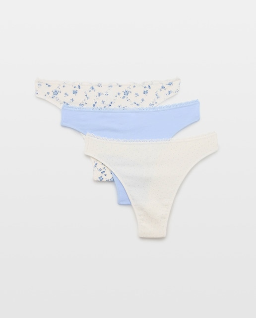 Imagem 0 de Pack de 3 Tangas com Detalhe de Elástico