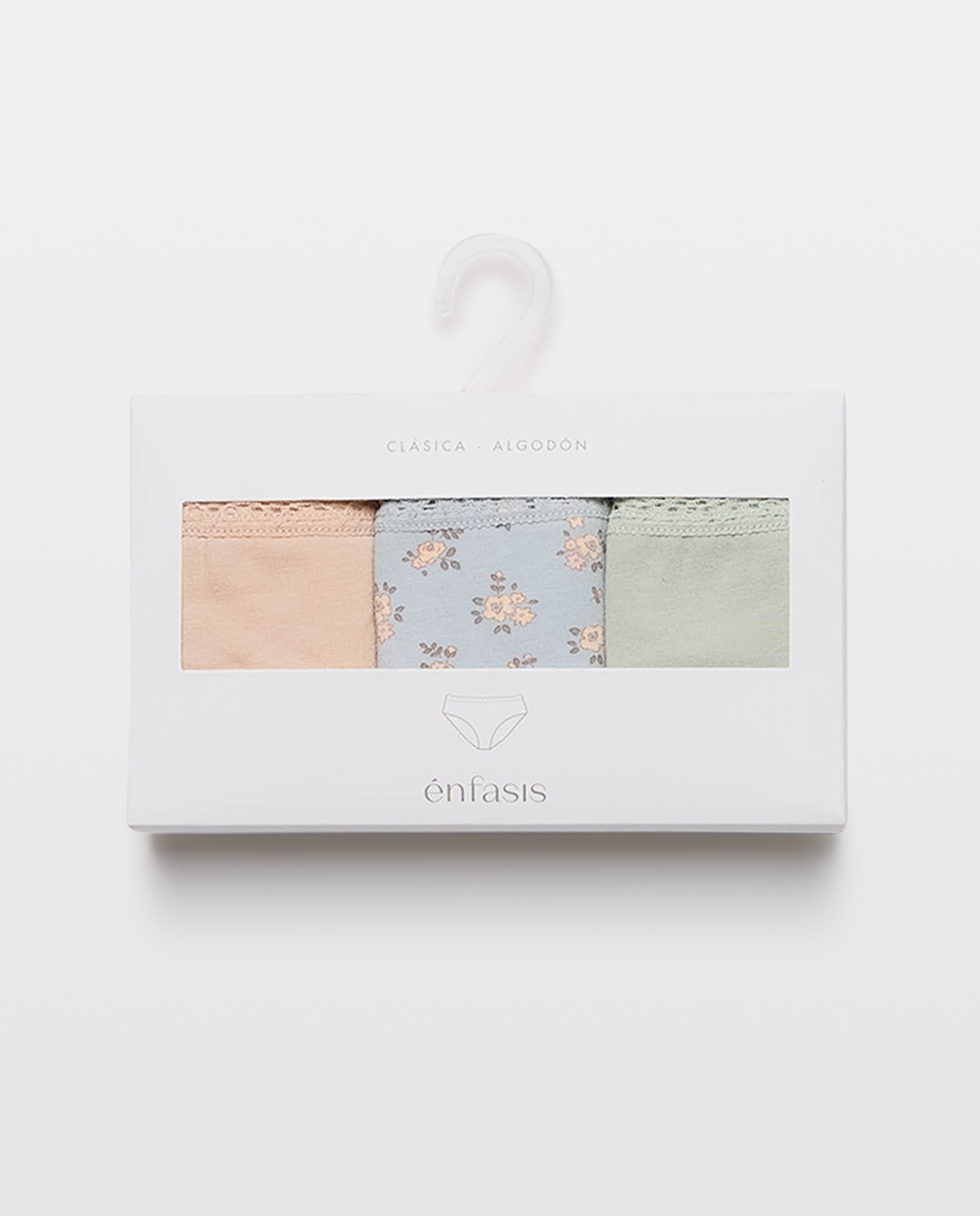 Pack de 3 Cuecas com Detalhe de Elástico Azul-6