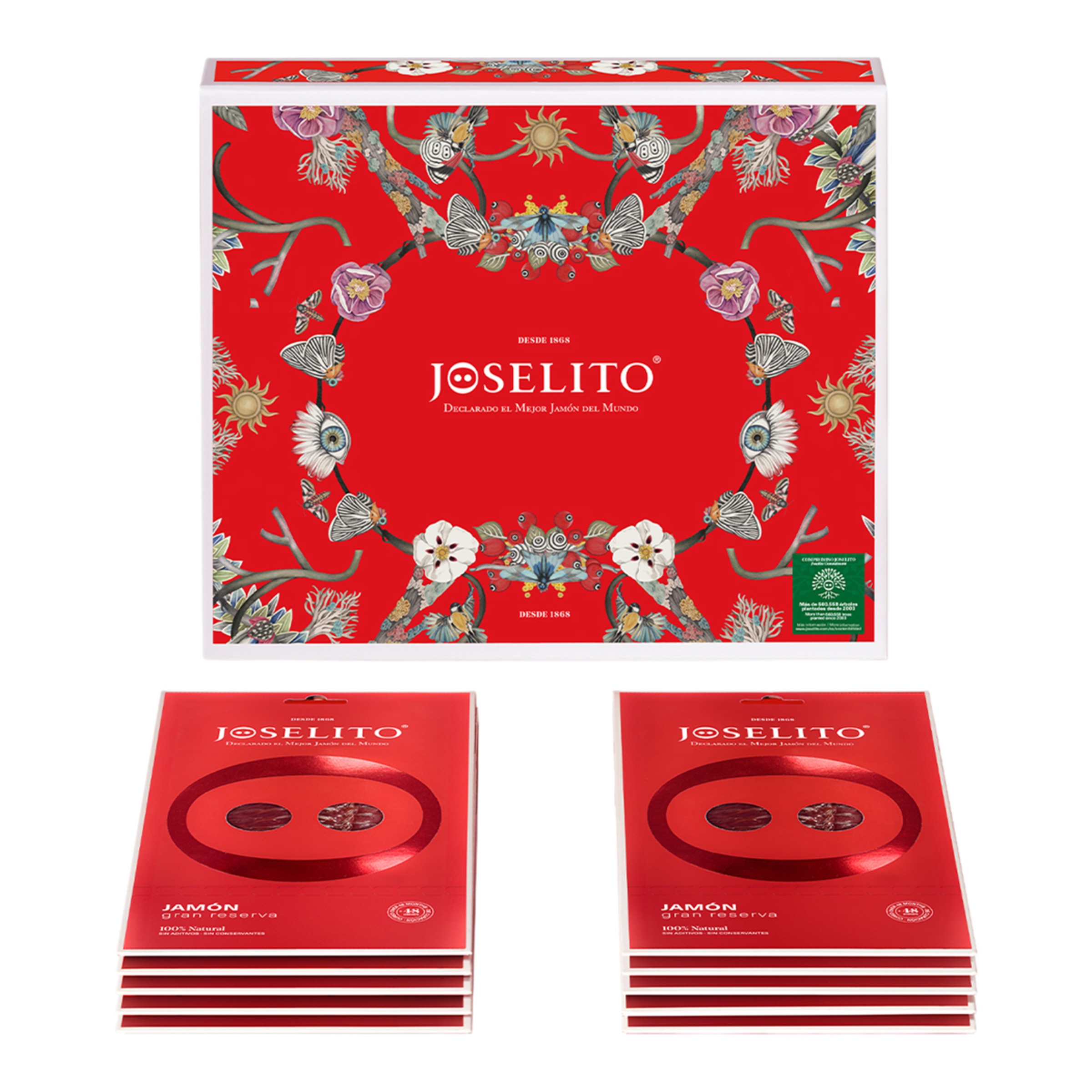 Imagen 0 de Cofre Kampe jamón loncheado gran reserva Joselito