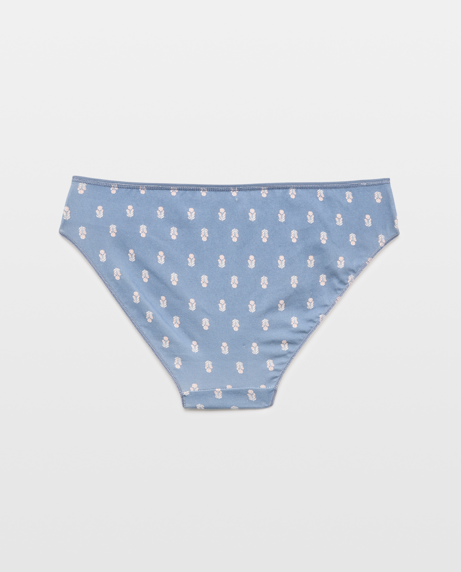 Pack 5 bragas de mujer algodón estampadas 260 Salmón-5