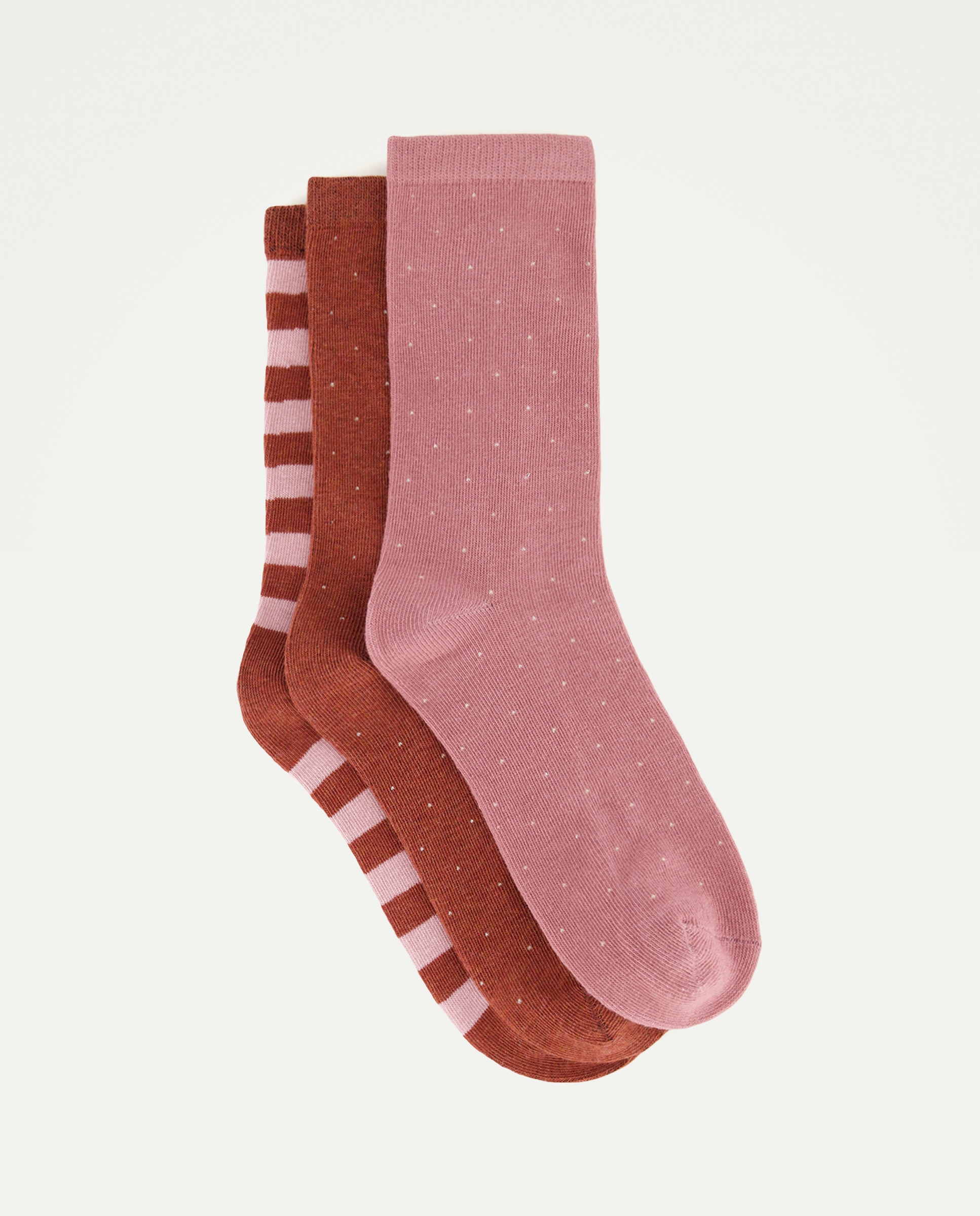 Imagen 0 de Pack 3 calcetines de mujer estampados