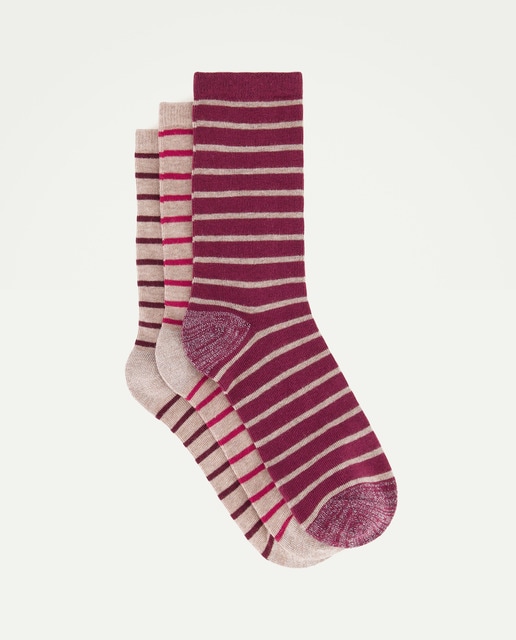 Imagen 0 de Pack 3 calcetines de mujer estampados